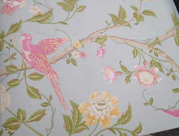 Bedroom decor help-floral wallpaper?
