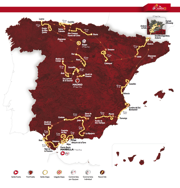 La Vuelta a Espana - The MN Pro-cycling Peloton rides again!
