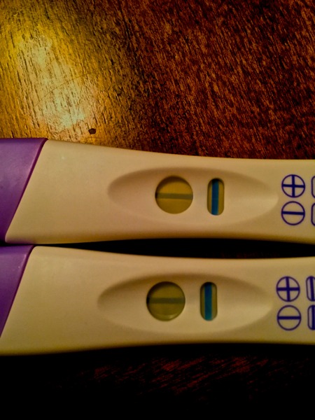 Faint line on pregnancy test.. what do you guys think?