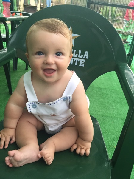 Jan 2015- what will they be doing next? Sitting, eating, crawling....