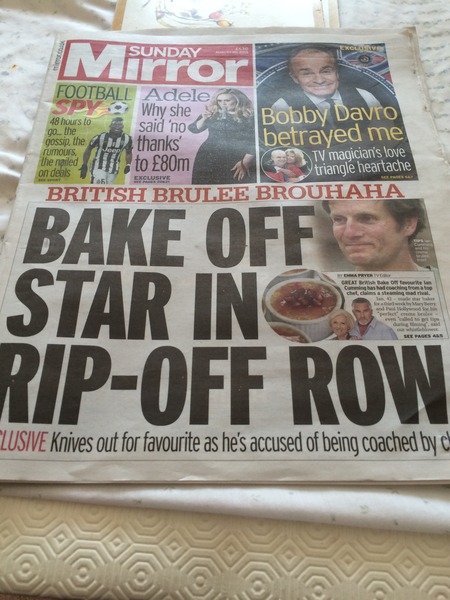 Anyone up for a Great British Bake Off Thread?  My piping bag is poised!