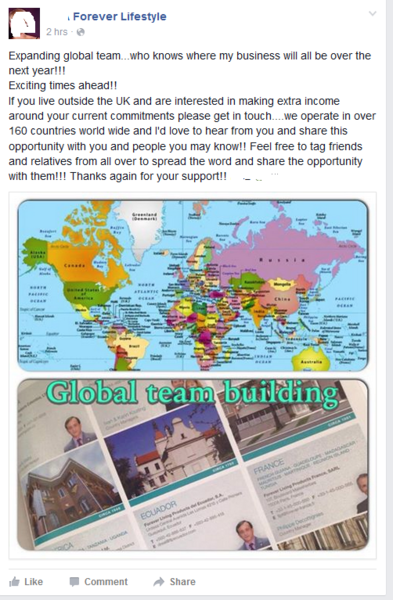 MLM-bot watch -  FL, Juice Plus, Younique etc