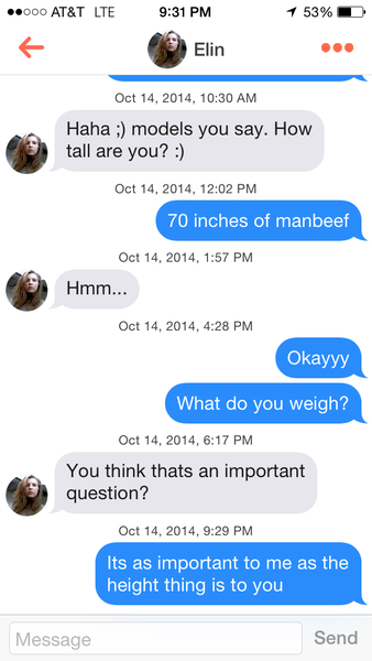 Men's height