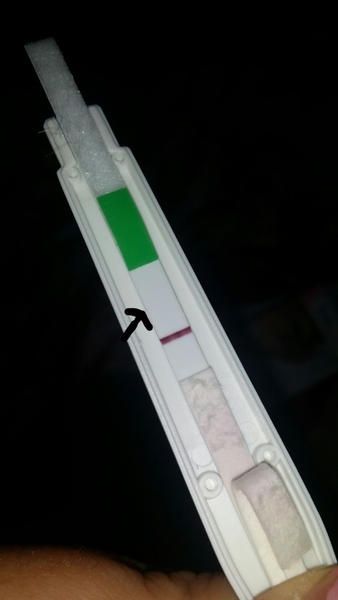 Faint pregnancy test not sure if its even a line