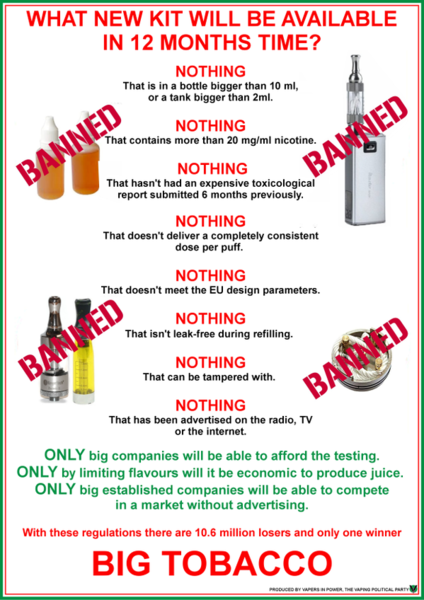 Cary on vaping, vipers.   Here's the new chat thread!