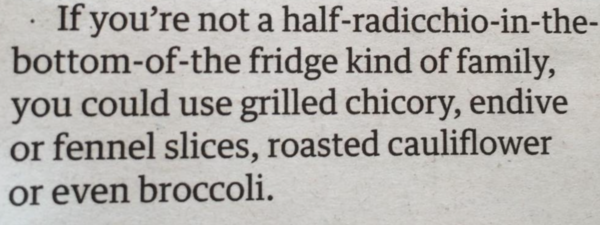 to think this is a ^ridiculous^ list of meals