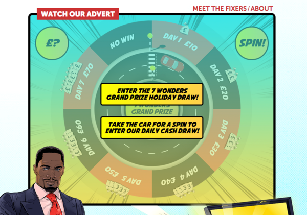 DirectLine 7 Wonders of the World Competition