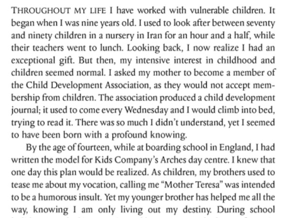 to think Camila Batmanghelidjh must be lying when she says she has done nothing wrong in her spending of Kid's Company Charity Funding?