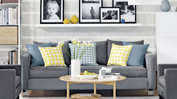 What is this grey and white geometric wallpaper (photo)