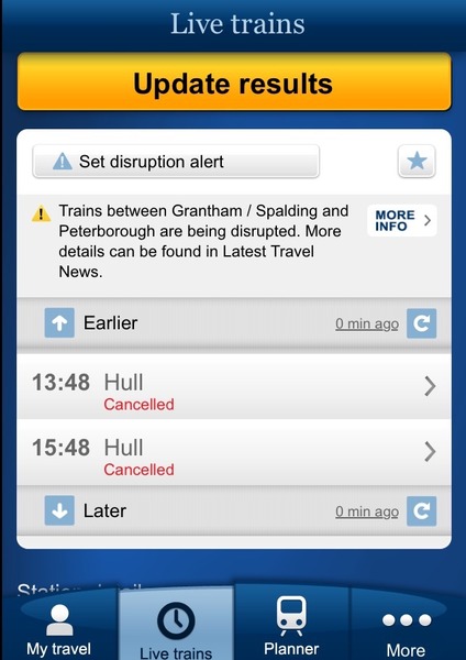 Hull trains cancelled, 3 trains' worth of passengers on one train