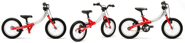 Persevere with balance bike or get a pedal bike with stabilisers