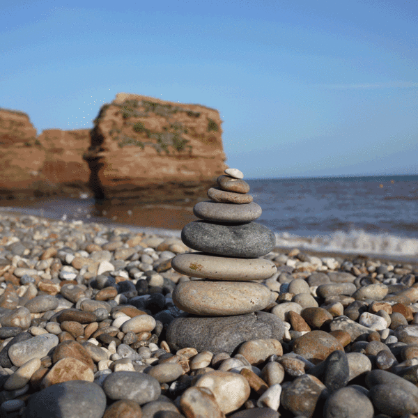 Any tips for pebble stacking?