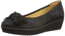 Stylish and Beautiful casual everyday shoes / trainers for people with completely snookered lower backs who can't wear flats and break ankles in heels?