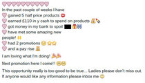 MLM-bot watch -  FL, Juice Plus, Younique etc
