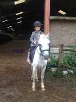 The cutest little jockey