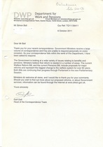 With letters from goff daft like this - no wonder the unemployment stats go down