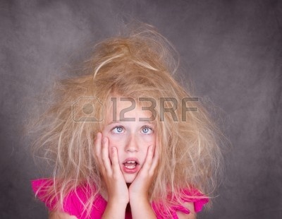 Sexy hair styles in latest M&S girls' coats ad?