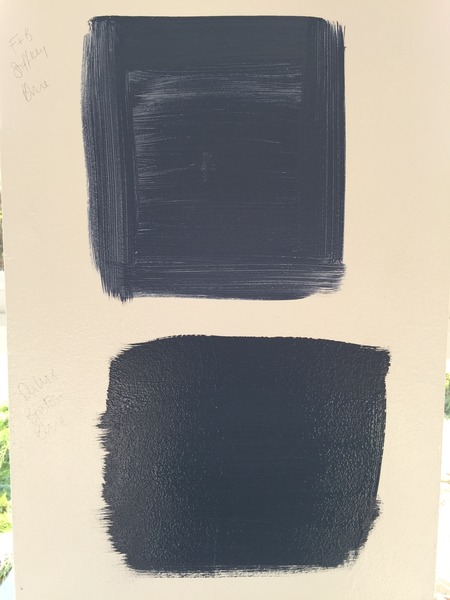 Have any of you painted a room dark blue?