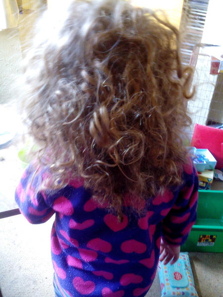 Crazy toddler hair