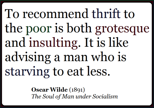 to think some people really don't get look after the pennies...