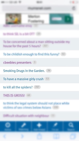 To find this arrangement of threat titles amusing?