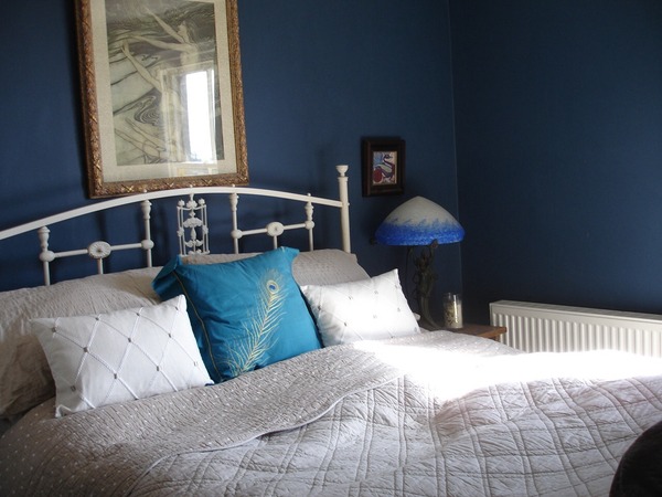 Have any of you painted a room dark blue?
