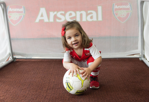 Win tickets to Arsenal’s annual Gunner’s Play Day event - for 0-3 yr olds