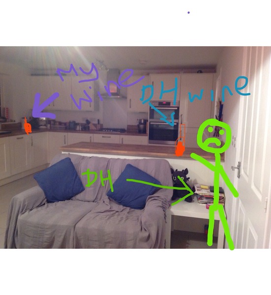 To think I hit my husband with a door in a perfectly reasonable fashion?