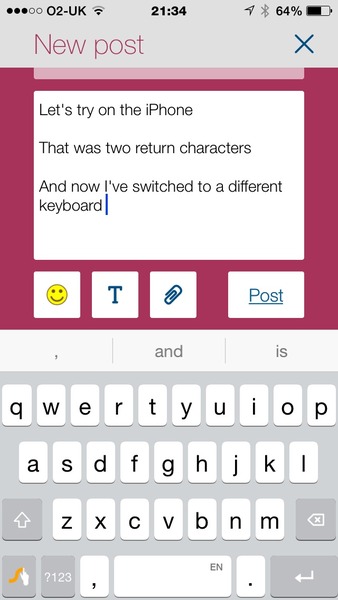 For a preview of the new Talk app 3.0 - sign up to join our test group
