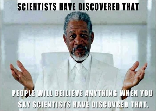 to be surprised that a scientist with a doctorate is religious