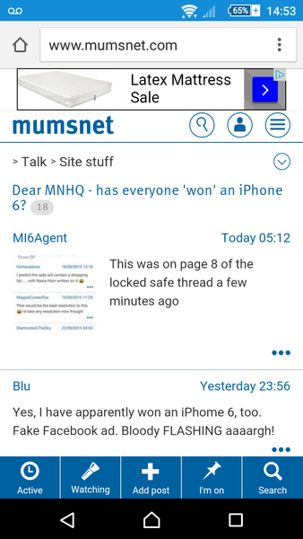 Dear MNHQ - has everyone 'won' an iPhone 6?