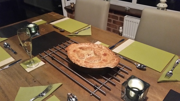 Whilst the rest of us chowed down on runny eggs and shellfish, deeply sneezed out a baby!...It's superb scans all around and only the occasional nose-vom on JS Grads 38!