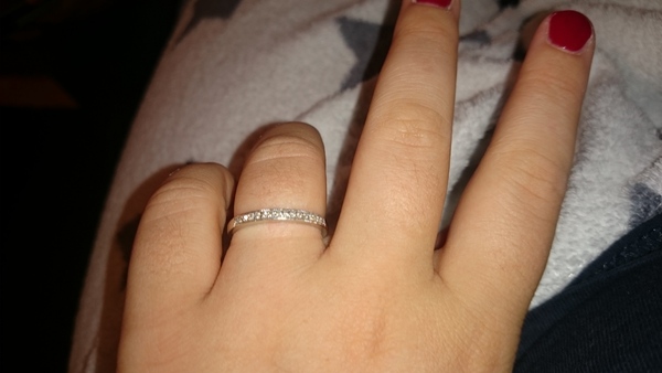 Stylish weddings rings for non ring wearing people