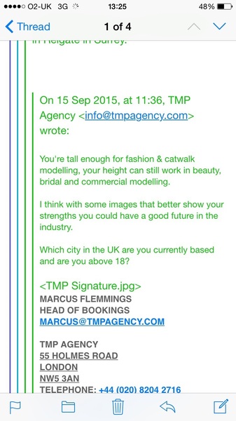 Modelling Scam?