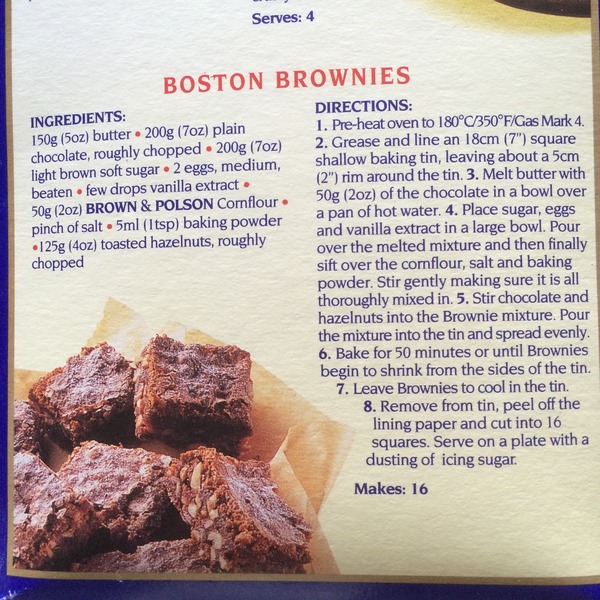 Fool proof Brownie recipe anyone?