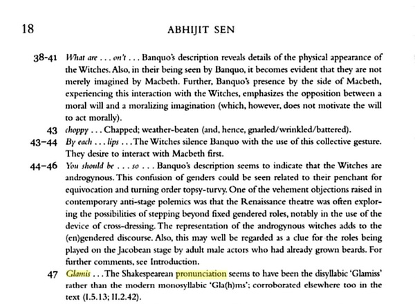 To think an English teacher should know the correct pronunciation of Glamis?