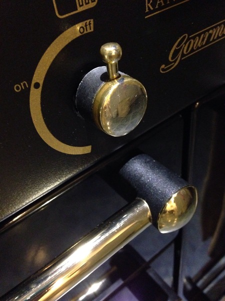 Painting rangemaster knobs and handles