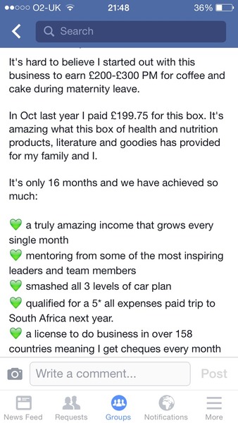 MLM-bot watch -  FL, Juice Plus, Younique etc