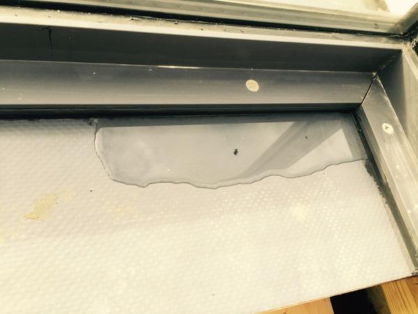 New glass roof for conservatory