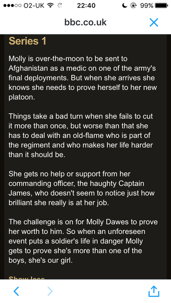 Our Girl and Captain James Addicts Part XXIV