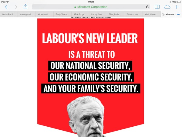 Well, there we have it: Jeremy Corbyn has just been announced the next Labour Leader