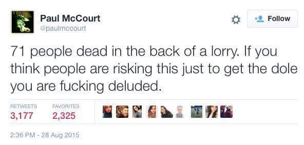 To keep shouting, they are refugees! !!