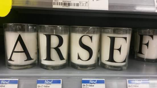 To be childish enough to find this funny?