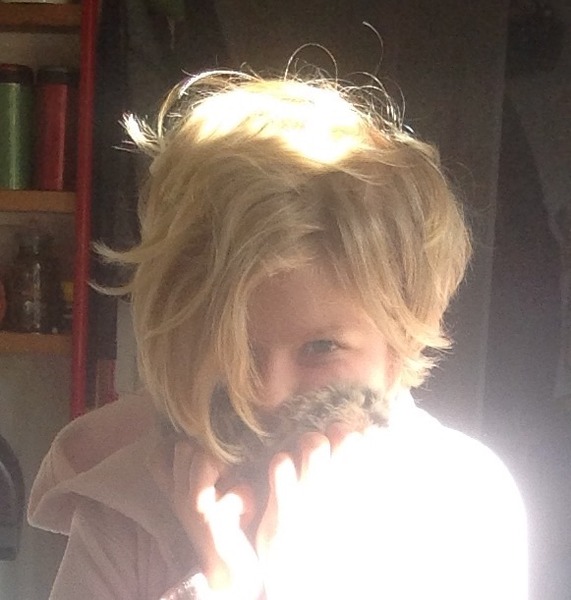 DD has a double crown, her hair is a nightmare!! Help!