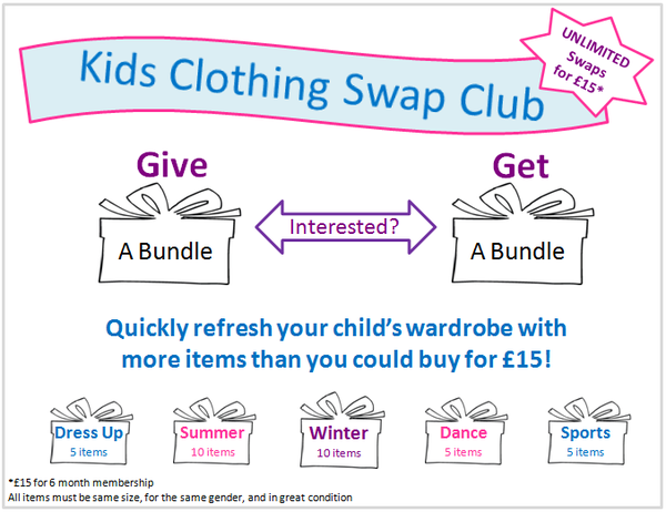 Would you join a kids clothing swap club?
