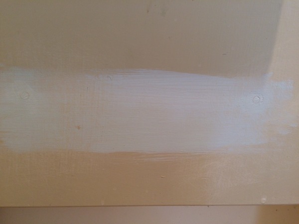 Filling screw holes in MDF cabinets
