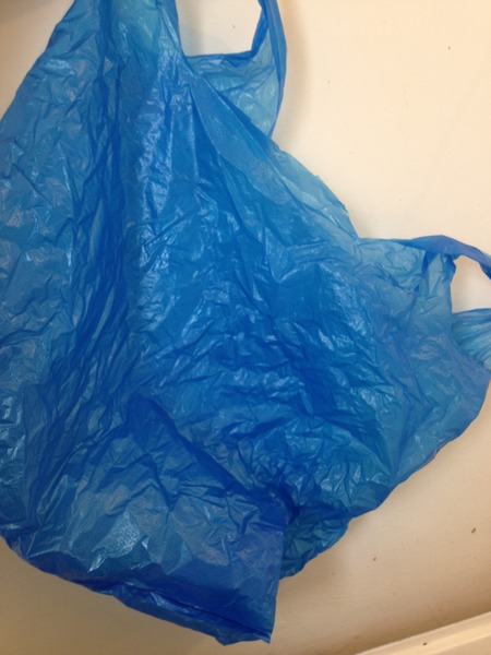 To think blue carrier bags look "naff"