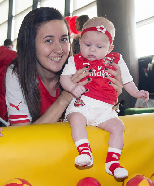 Win tickets to Arsenal’s annual Gunner’s Play Day event - for 0-3 yr olds