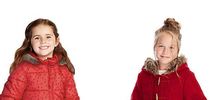 Sexy hair styles in latest M&S girls' coats ad?