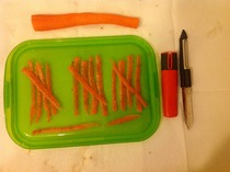 Lighthearted: Can you peel around a carrot in less than 8 strokes using one of these?